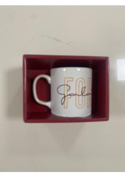 Galatasaray Taraftar Kupası Fincanı Seramik Forever Yazılı