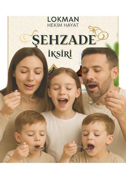 Osmanlı Geleneğinden Günümüze Şehzade Şurubu 3X125 ml Aile Paketi indirimleri