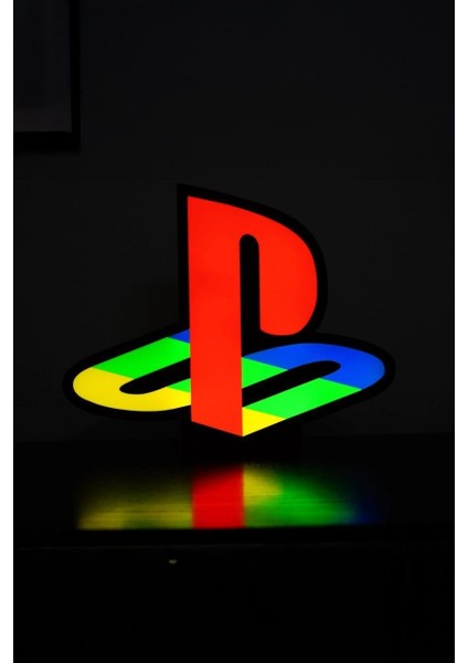 Playstation Ps1 Tasarımlı Gece Lambası Dekoratif Aydınlatma
