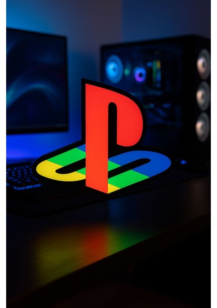 Playstation Ps1 Tasarımlı Gece Lambası Dekoratif Aydınlatma modelleri