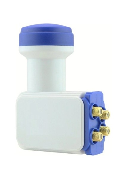 Santral Quattro Dörtlü Çanak Uydu Lnb Nec Chip 4lü Lnb (Sadece Uydu Santrallerine Uyumludur)