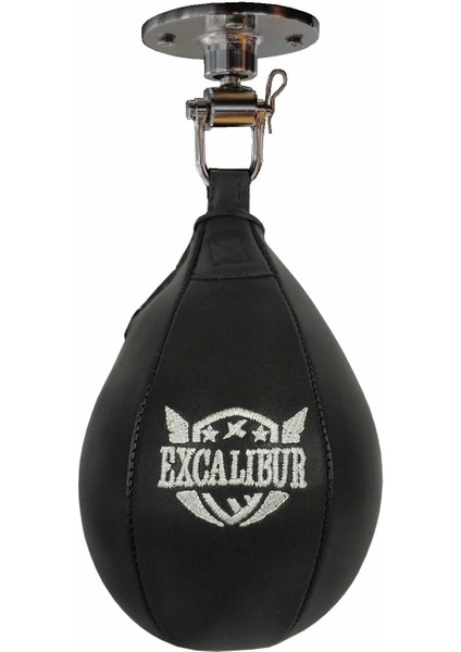 Punching Ball Boks Topu + Fırdöndü Set - Siyah