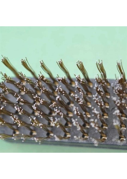 Metal Tel Fırça Plastik Saplı Pas Kir Sökme Temizleme Fırçası (4887) indirimleri