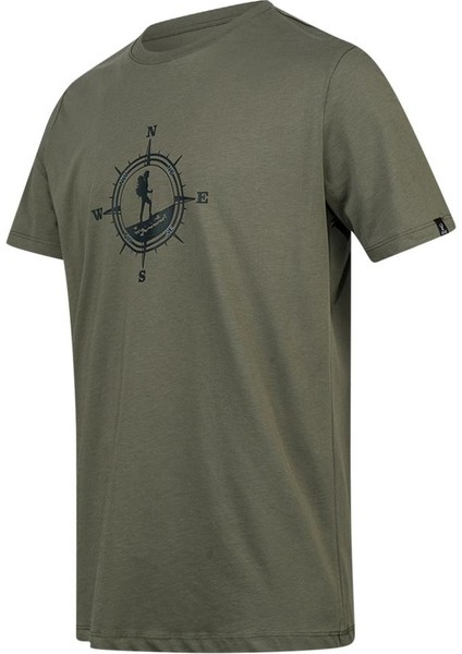 Alex Baskılı Erkek Sıfır Yaka T-Shirt