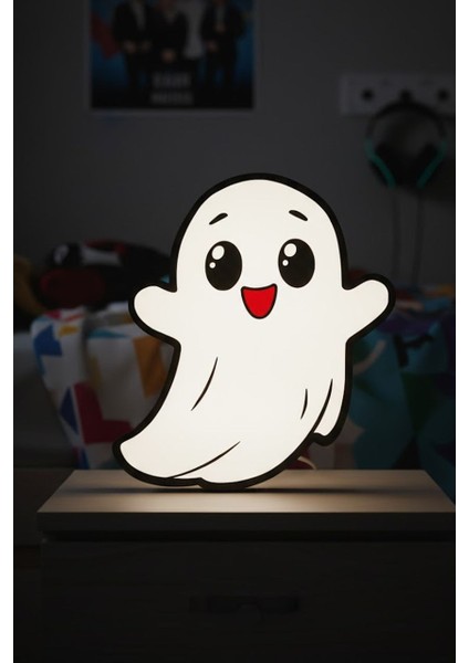 Sevimli Hayalet Tasarımlı Dekoratif Aydınlatma