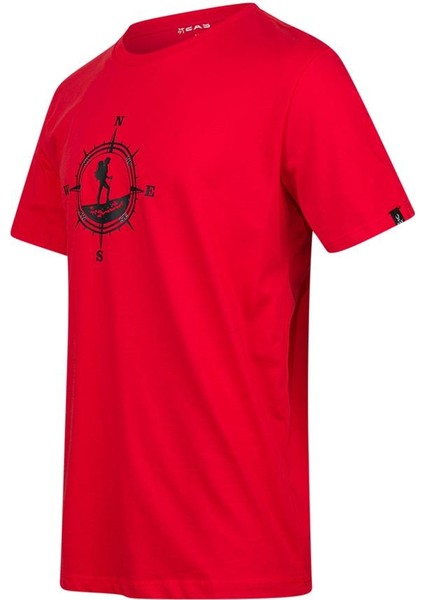 Alex Baskılı Erkek Sıfır Yaka T-Shirt