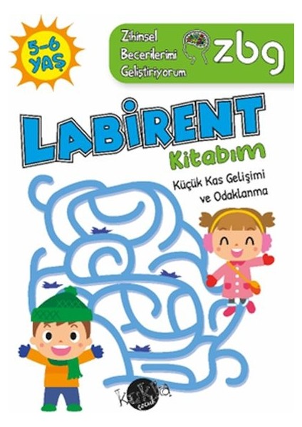 Zbg 5-6 Yaş Labirent Kitabım