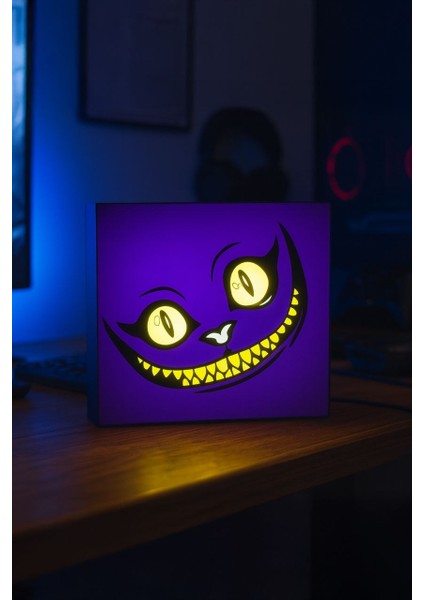 Cheshire Cat Tasarımlı Gece Lambası Dekoratif Aydınlatma fiyatları