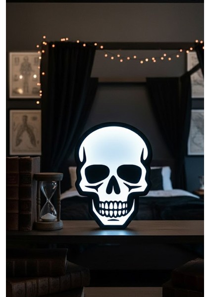 Iskelet Kafatası Tasarımlı Dekoratif Aydınlatma modelleri