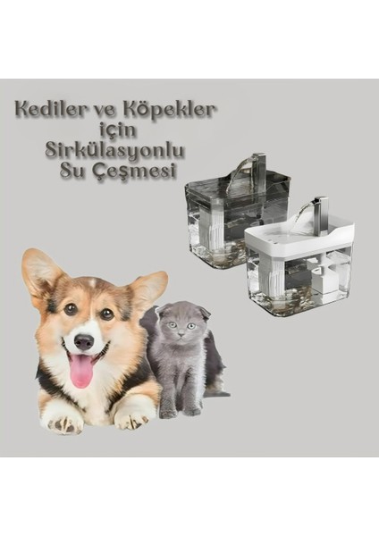 Kediler ve Köpekler Için USB Sirkülasyonlu Indüksiyon Su Çeşmesi fiyatları