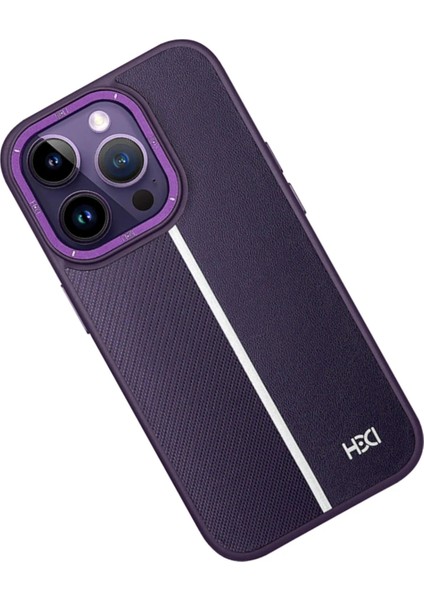 iPhone 13 Pro Kılıf HBC-155 Lizbon Kapak - Derin Mor fiyatları