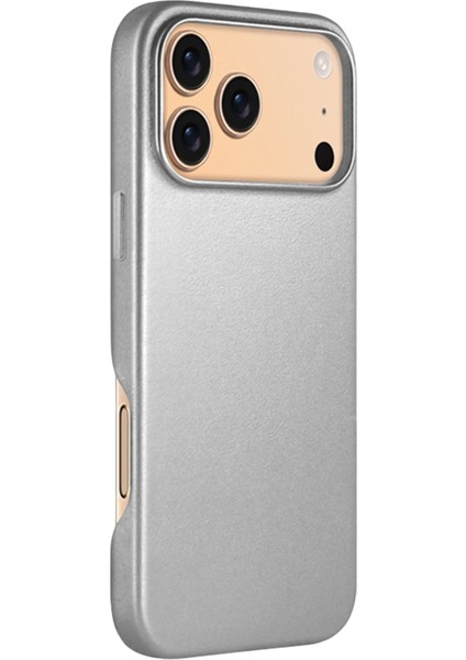 Apple iPhone 17 Pro HBC-242 Dividing Magsafe Kapak - Gri modelleri