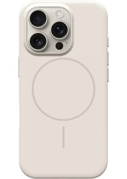 iPhone 16 Pro Max HBC-300 Beat Magsafe Kılıf - Beyaz