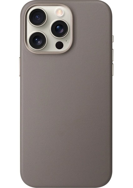 iPhone 15 Pro Max HBC-242 Dividing Magsafe Kapak - Titan Gri