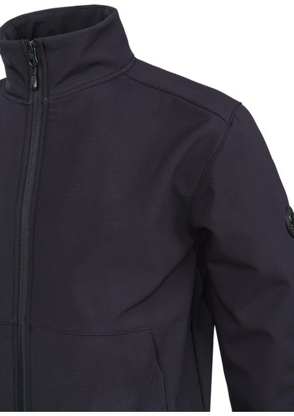 Samuel Erkek Softshell Kareli Ceket Antrasit