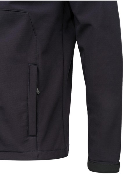 Samuel Erkek Softshell Kareli Ceket Antrasit