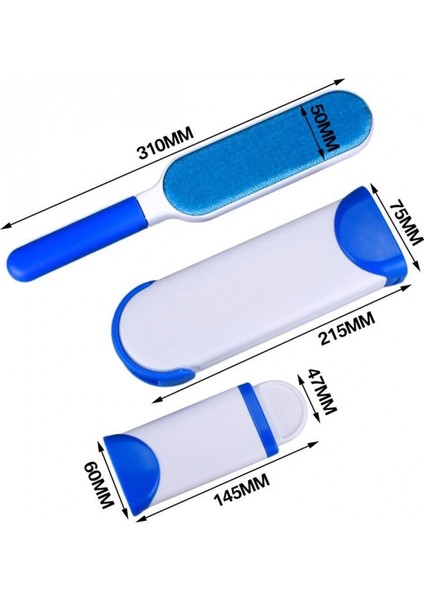 2&apos;li Set Kıl Tüy Toplayıcı Kendinden Temizlemeli Tarak (4887) modelleri