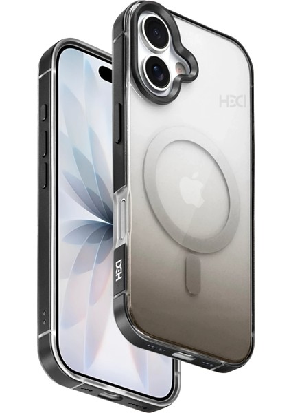 Apple iPhone 17 HBC-395 Altai Magsafe Kapak - Siyah