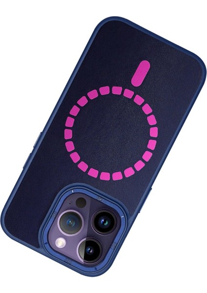 iPhone 14 Pro Kılıf HBC-156 Forum Magneticsafe Kapak - Lacivert modelleri