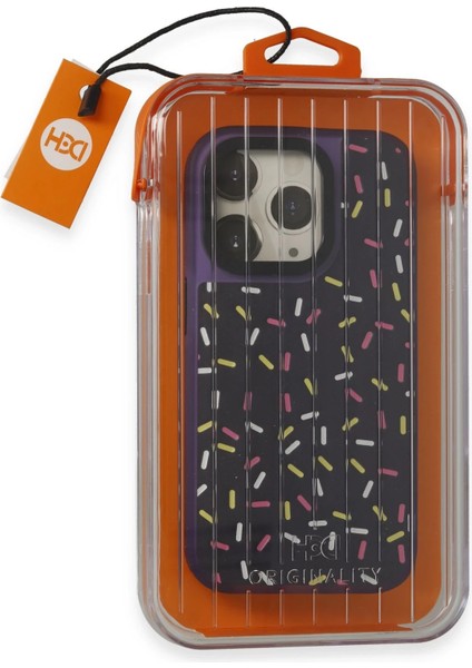 iPhone 14 Pro Max Kılıf HBC-222 Bern Kapak - Derin Mor fiyatları