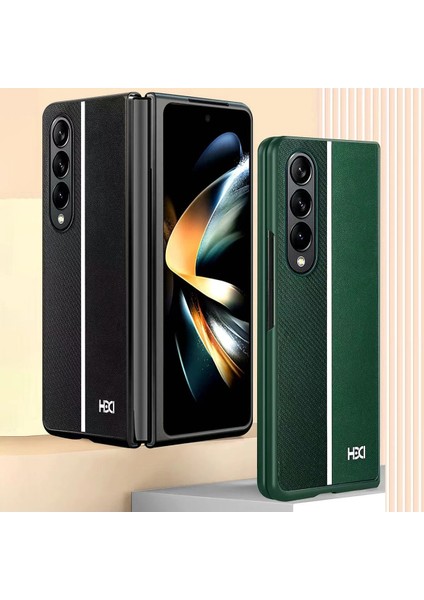 Samsung Galaxy Z Fold 4 Kılıf HBC-155 Lizbon Kapak - Derin Mor fiyatları