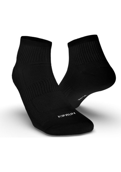 Tenis Çorabı - Yüksek Konç - Unisex - 3 Çift - Siyah - Rs 100 - 39/42