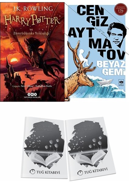 Harry Potter ve Zümrüdüanka Yoldaşlığı ve Beyaz Gemi + Hediyeli