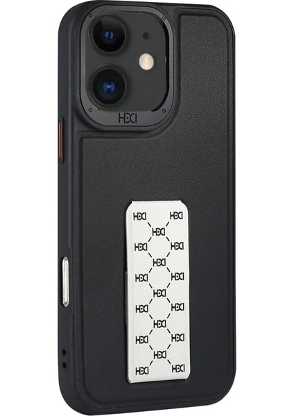 iPhone 11 HBC-265 Madrid Magsafe Standlı Kapak - Siyah