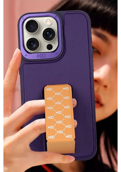 iPhone 11 HBC-265 Madrid Magsafe Standlı Kapak - Siyah fırsatları