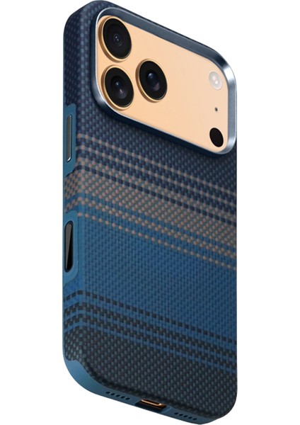 Apple iPhone 17 Pro HBC-377 Kevlar Slim Magsafe Kapak - Ay Doğumu fiyatları