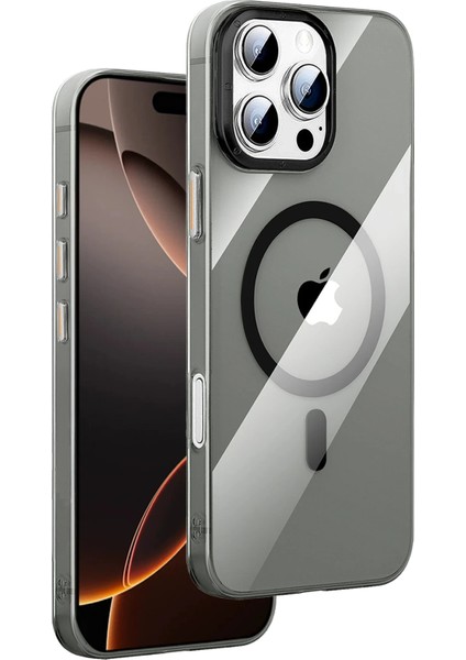 iPhone 16 Pro HBC-306 Aden Pc Magsafe Kapak - Siyah indirimleri