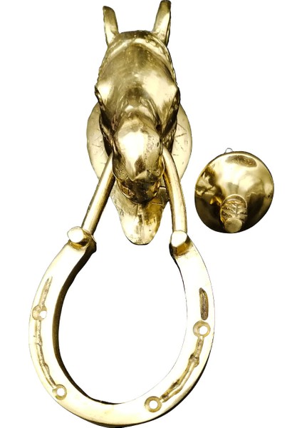 Pirinç Döküm At Başlı Kapı Tokmağı Kap? fiyatları