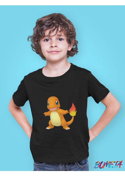 Pokemon Pikachu Charmander Çocuk Tişört T-Shirt fiyatları