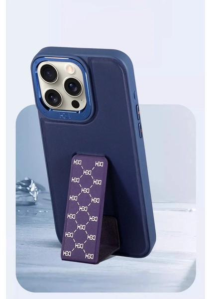 iPhone 16 Pro HBC-265 Madrid Magsafe Standlı Kapak - Siyah modelleri