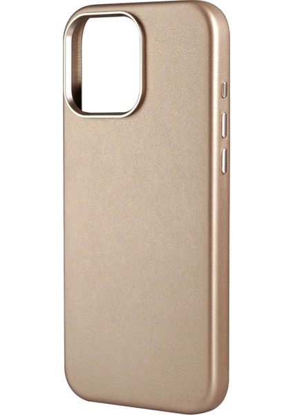 Apple iPhone 16 Pro Max HBC-242 Dividing Magsafe Kapak - Çöl Titanyum modelleri