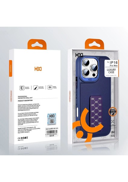 iPhone 16 HBC-265 Madrid Magsafe Standlı Kapak - Siyah fiyatları