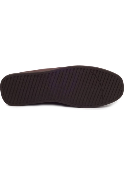 Kahverengi Deri Loafer Kadın Ayakkabı fırsatları