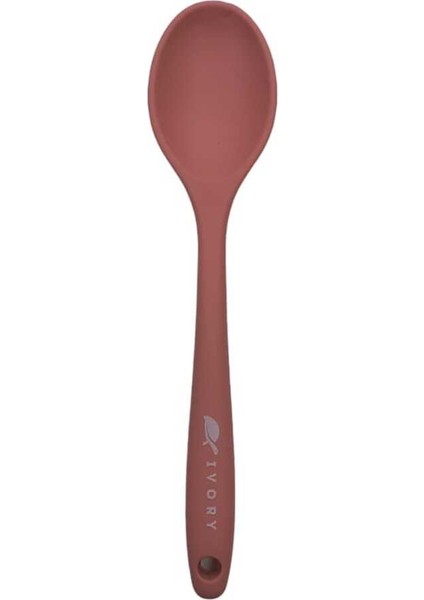 Ivory Silikon Kaşık (20CM) Toz Pembe