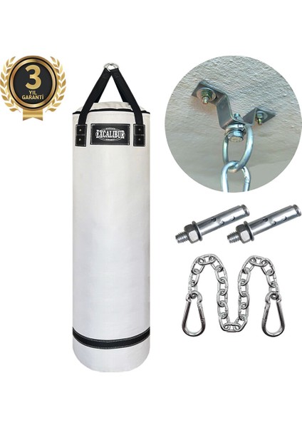 Polystar 120 x 35 cm Boks Kum Torbası Beyaz