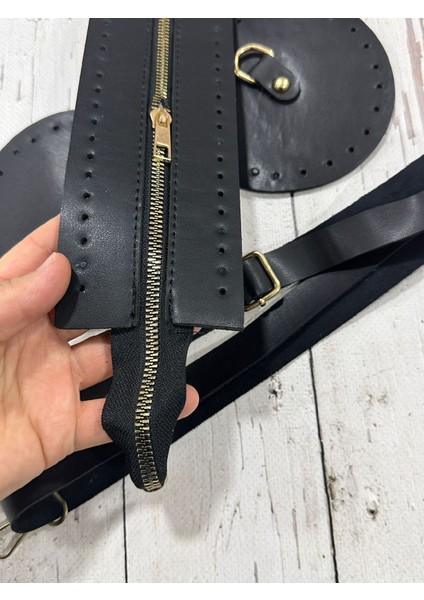 Silindir Fermuarlı Bavul Çanta Örgü Kiti 4 Parça modelleri