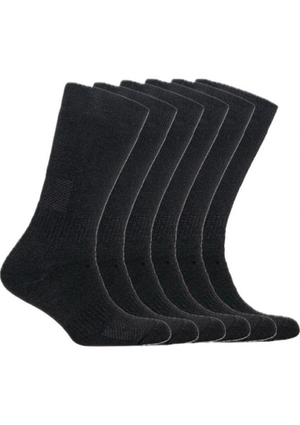 Oıl Company Buğz Nefes Alabilir Kumaş Unisex Siyah Termal Çorap 6lı (6çift) modelleri