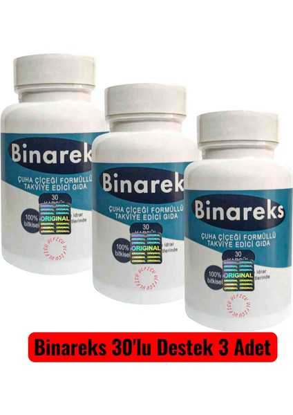 3 Adet - Binareks 30 Lu 3 Adet