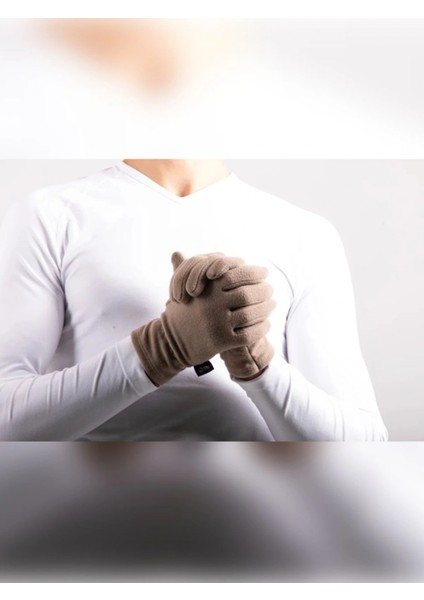 Oıl Company Buğz Unisex Rüzgar Geçirmez Siyah Polar Kışlık Eldiven modelleri