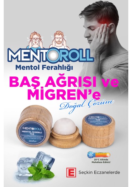 Mentol Taşı Mentholmigren Taşı 5 Adet fiyatları
