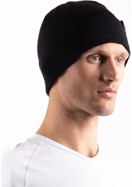 Oıl Company Buğz Unisex Siyah Polar Katmanlı Rüzgar Geçirmez Balıkçı Kayakçı Kışlık Bere modelleri