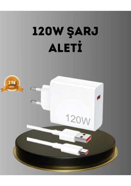 Buğz Turbo 120W Hızlı Şarj Cihazı – Kısa Devre ve Akım Koruma Özellikli