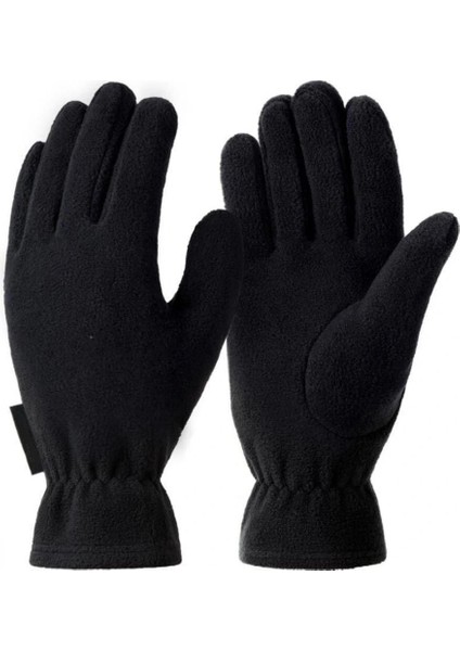 Oıl Company Buğz Rüzgar Geçirmez Esnek Rahat Kullanım Kışlık Polar Unisex Siyah Eldiven Trend fiyatları