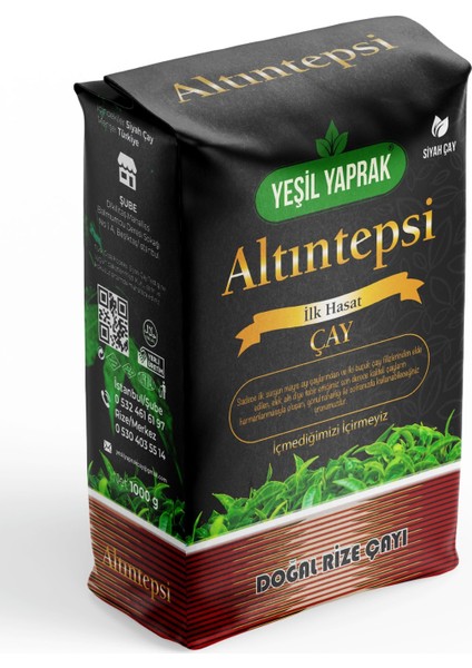 Altıntepsi Doğal Rize Çayı, Elekaltı Siyah Çay 1 Kg. Mayıs Çayı