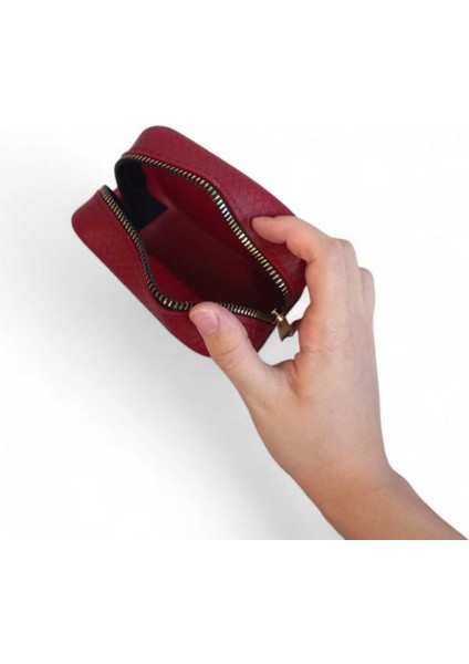 Silikon Aromatik Kokulu Mini Çanta Bordo indirimleri