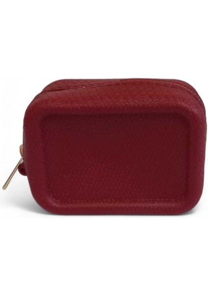 Silikon Aromatik Kokulu Mini Çanta Bordo